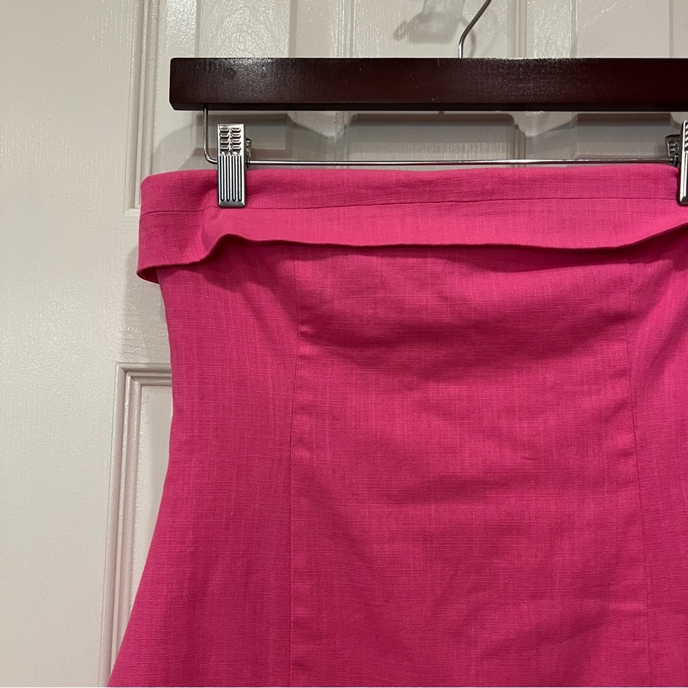 NWOT Altar’d State Phoebe Strapless Slit Dress Mini Strapless Dress Pink - Picture 6 of 10